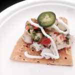 Grilled Tilapia Tacos with Cucumber Salsa and Lime Crema