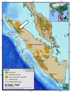 Sumatra map showing Leuser_WCS