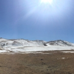 Panoramic view of Hustai National Park. (Photo by Taylor Steger)