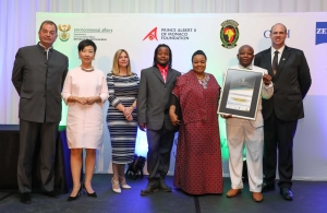 Accepting the Game Rangers Association of Africa Annual Award